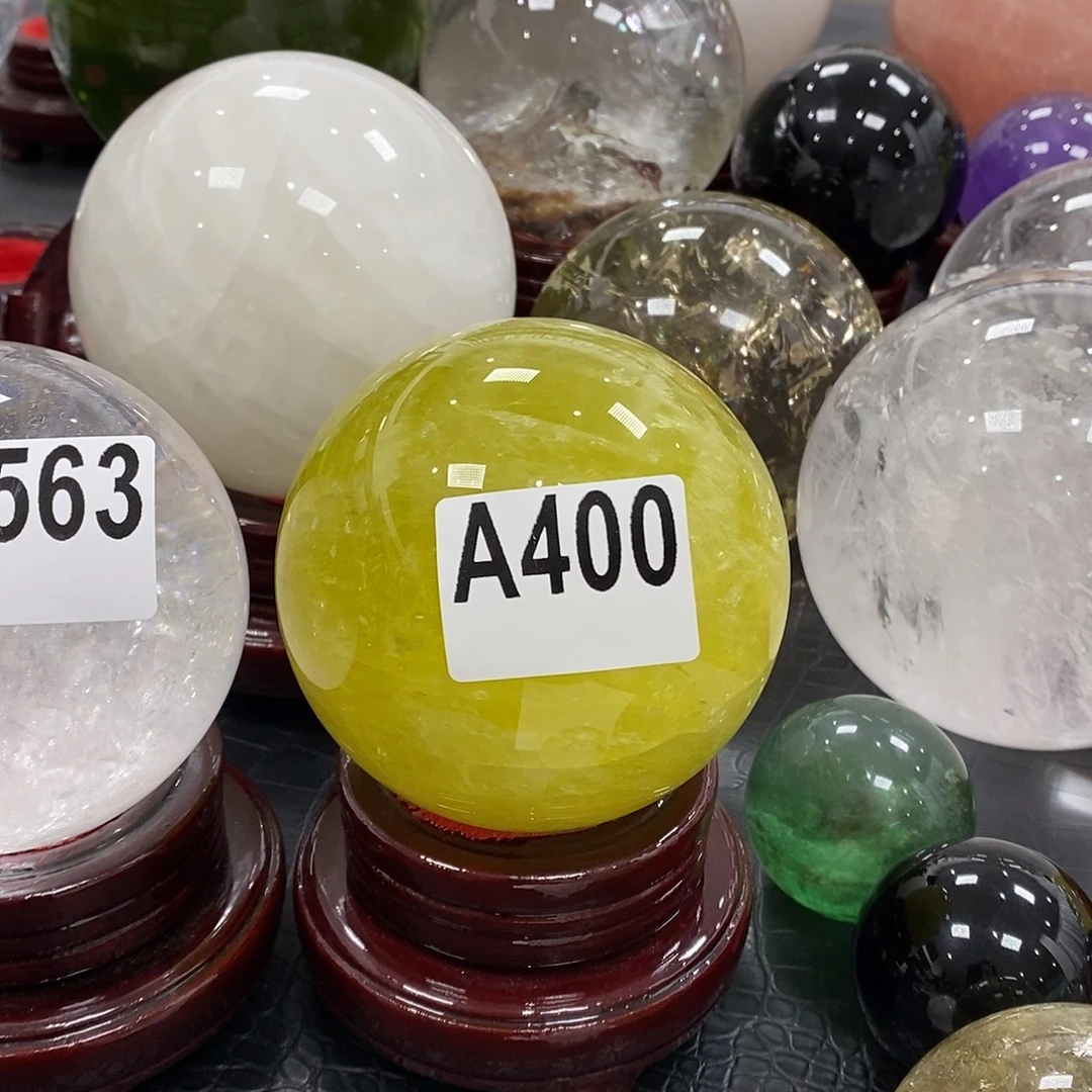 燕***子石材天然黄水晶9.4