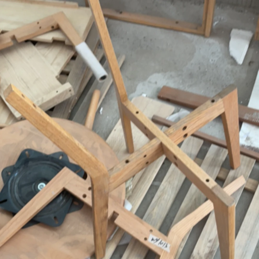 一对椅子腿，瑕疵无售后