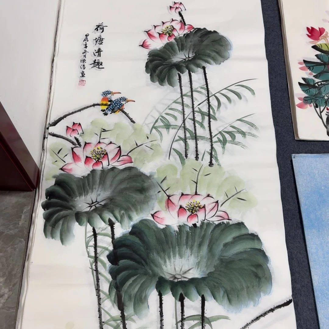 国画晓彤美术馆直播间