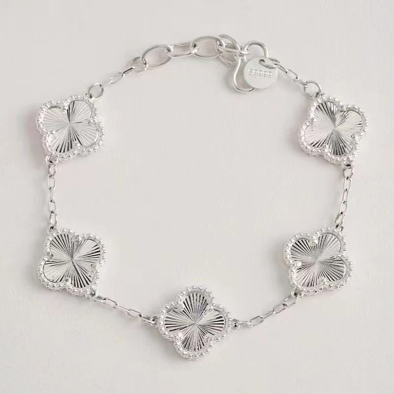 精品手链010-镭射四叶草