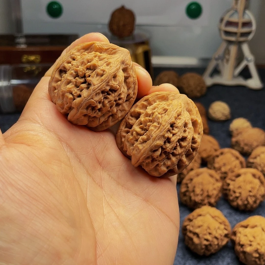 猴头核桃把件望月40尺