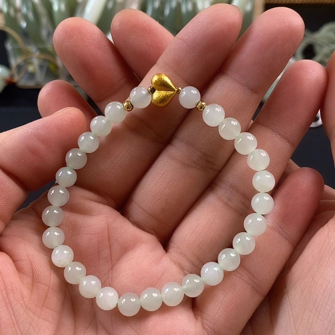 和田玉未镶嵌手串