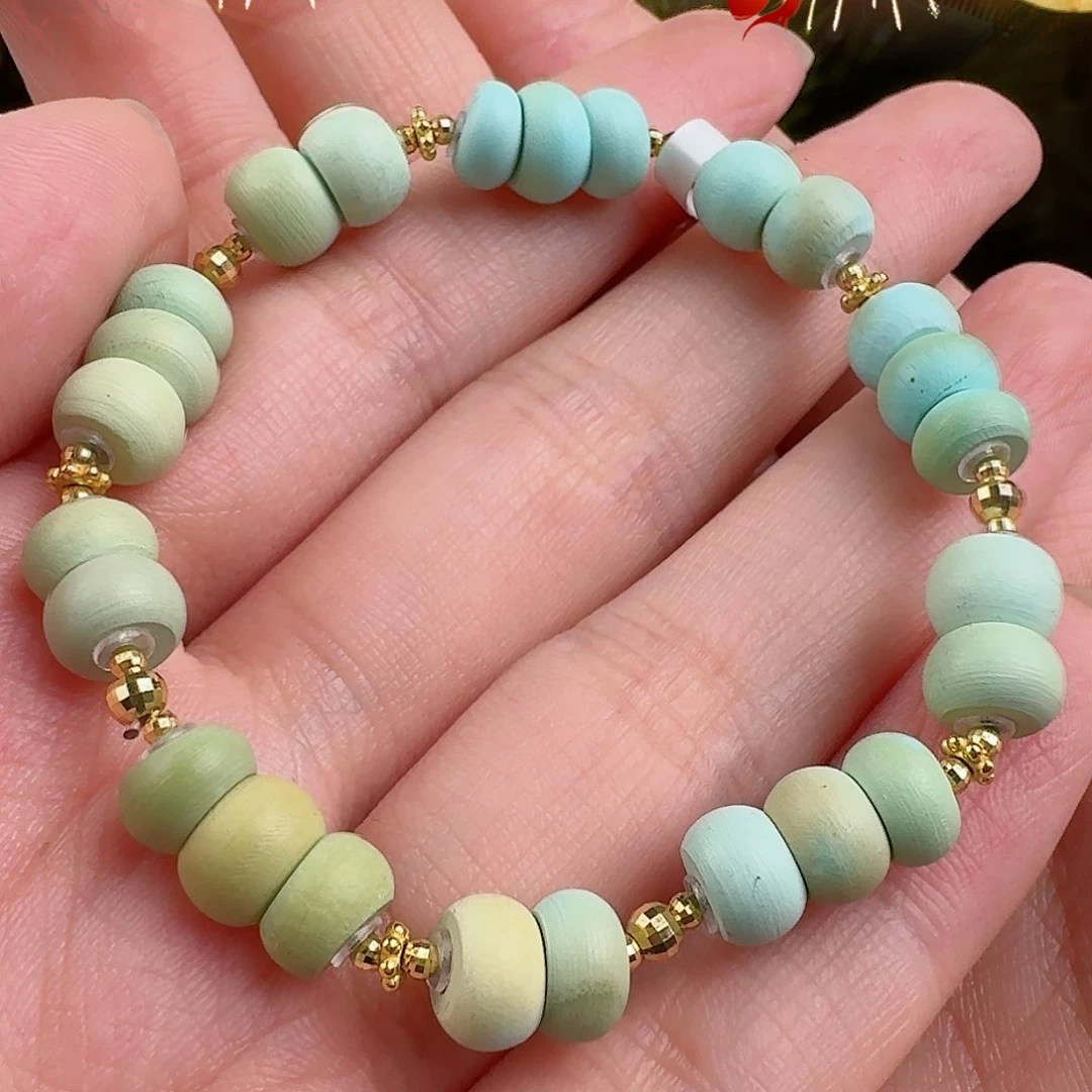 绿松石珠宝奇石18K金镶嵌