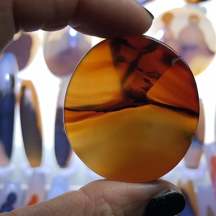 查罗石银S925镀金镶嵌珠宝半成品523