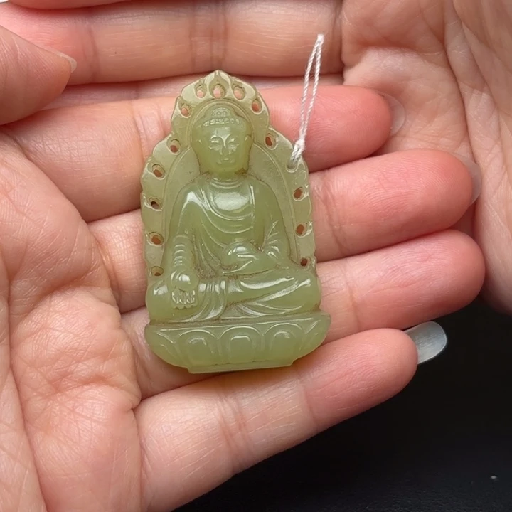 未镶嵌和田玉挂件当****事