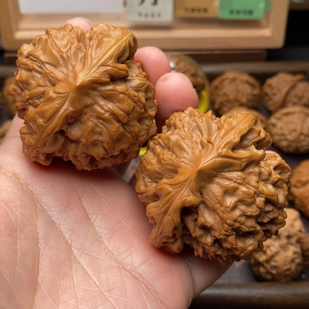 锣***来把件文玩核桃龙鼎54