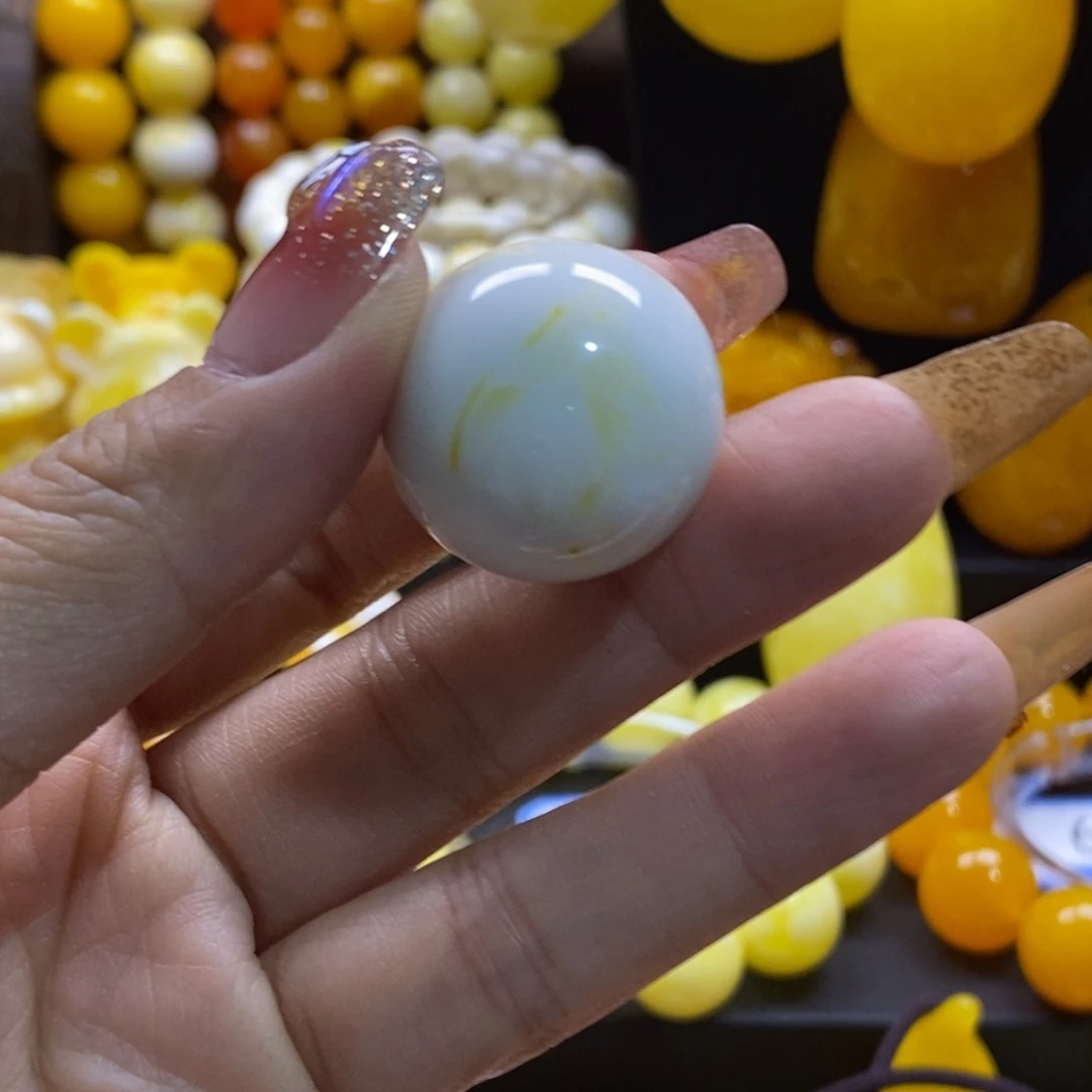 带***人非金属白色25单珠