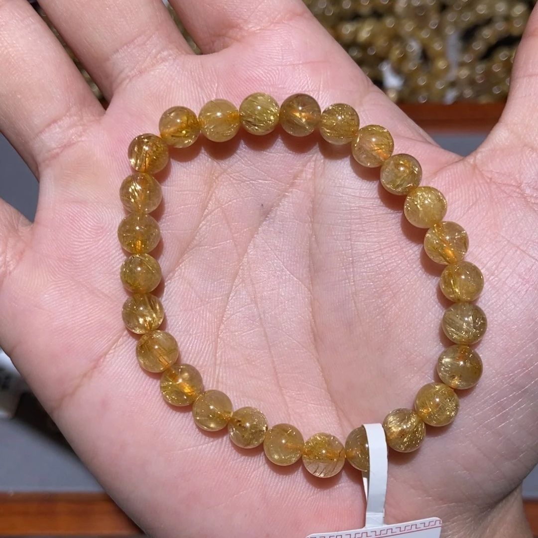 未镶嵌水晶手链烟花钛晶7m