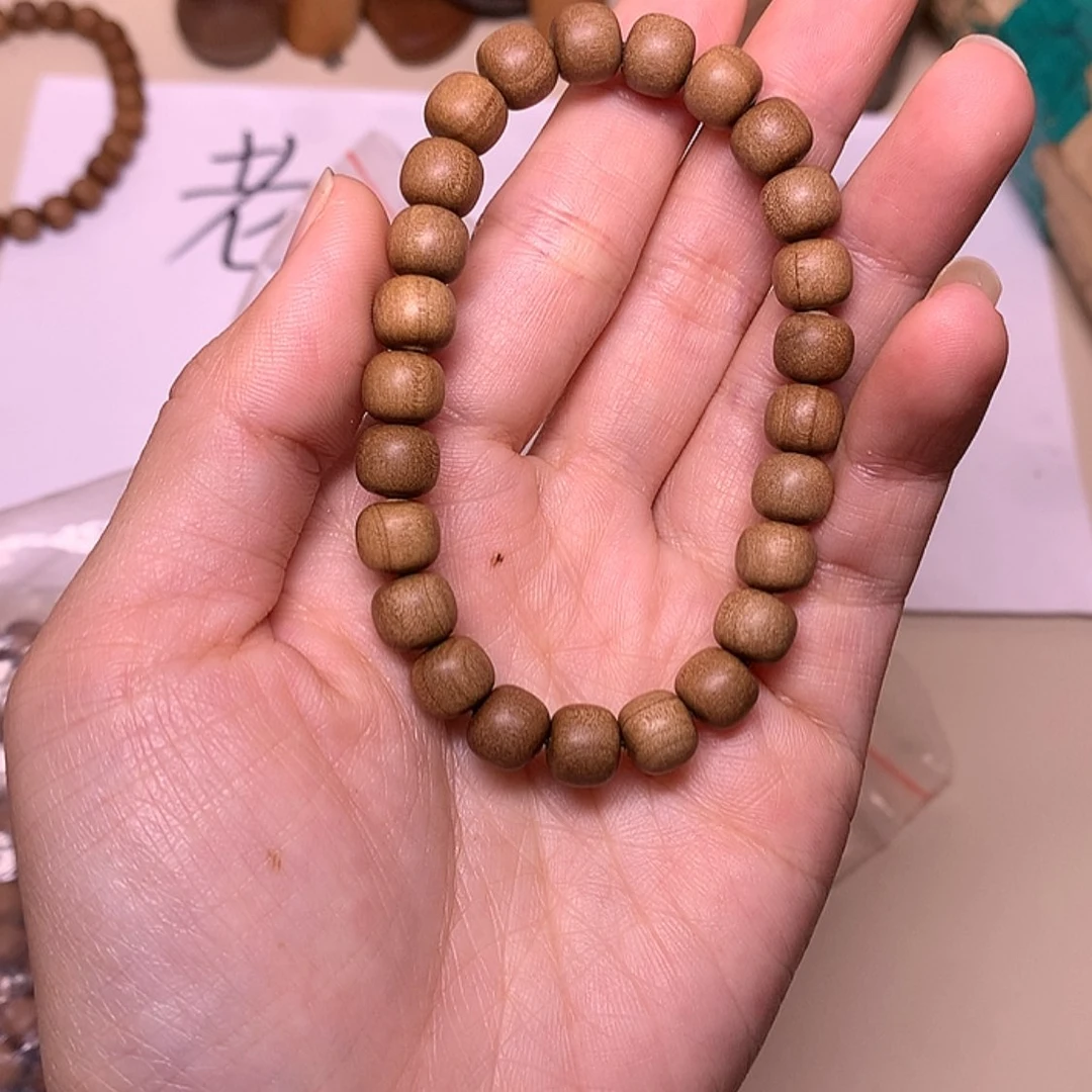 【闪购商品】檀香木手串/手链檀香7/8单圈瑕疵