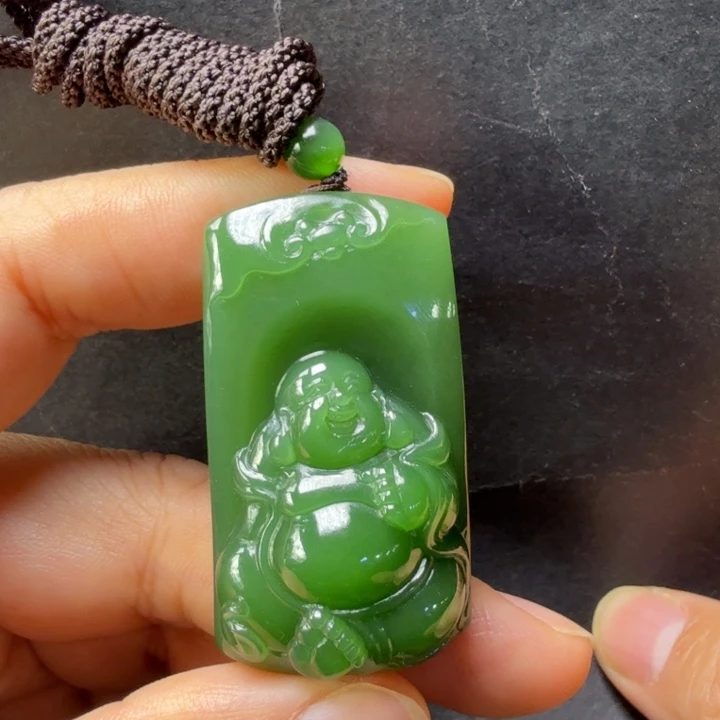 和田玉（碧玉）未镶嵌颈饰