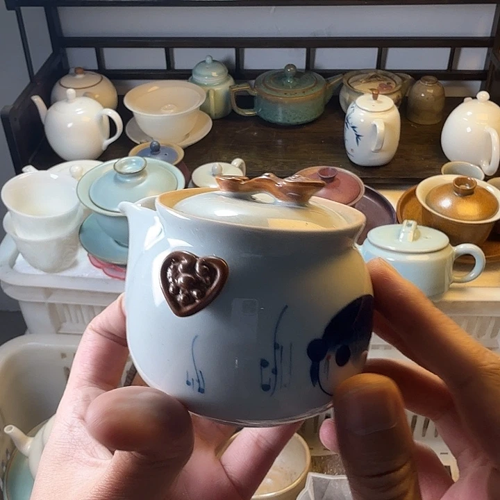 紫砂陶瓷茶具微瑕建议不要拍