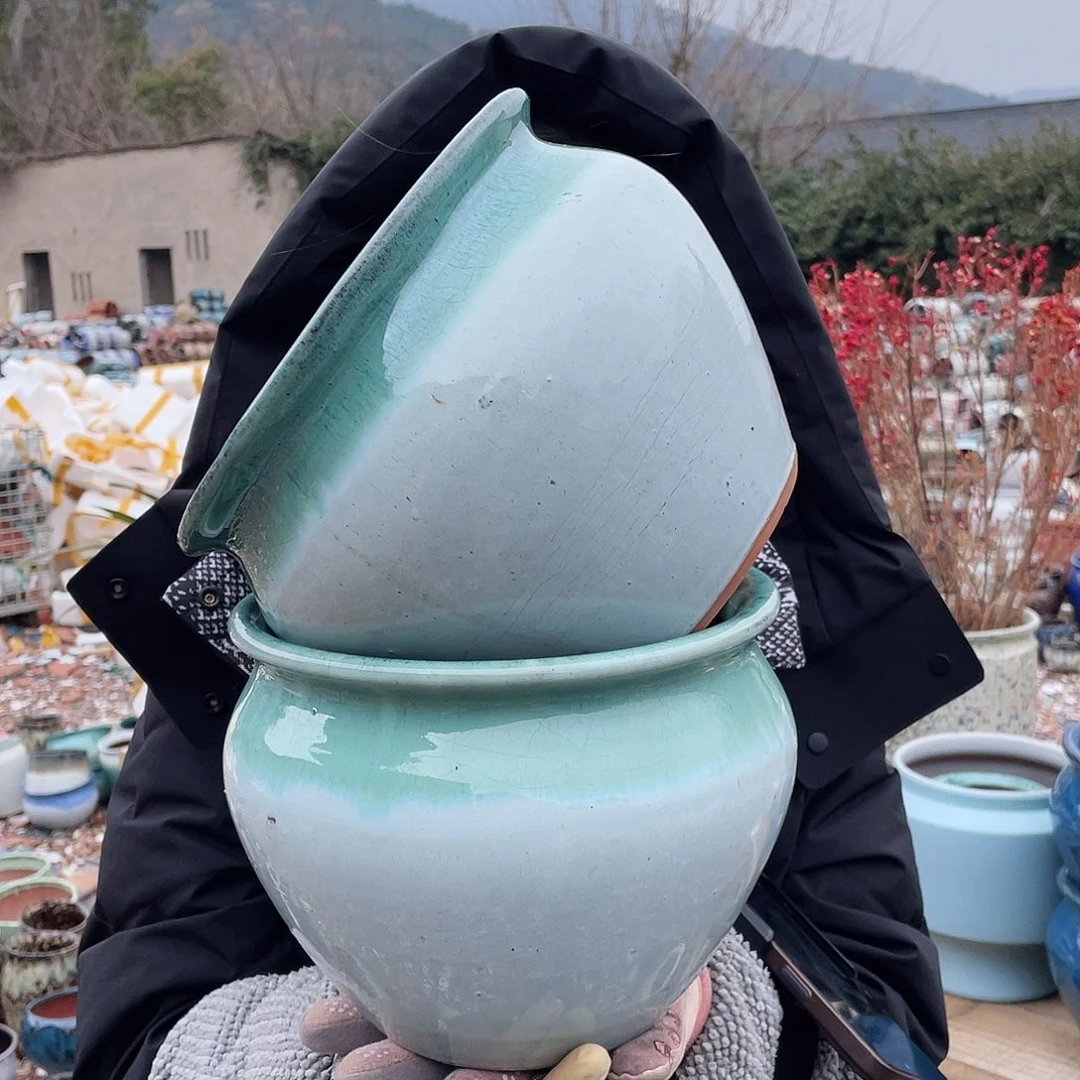 紫砂花盆王嫂花盆直播0304-126