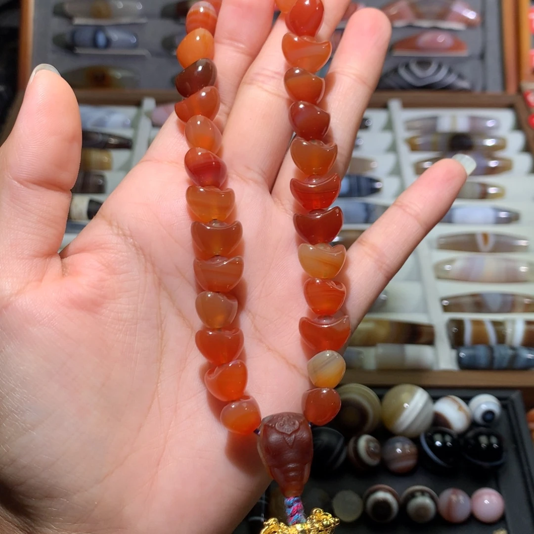 玛瑙/玉髓未镶嵌颈饰