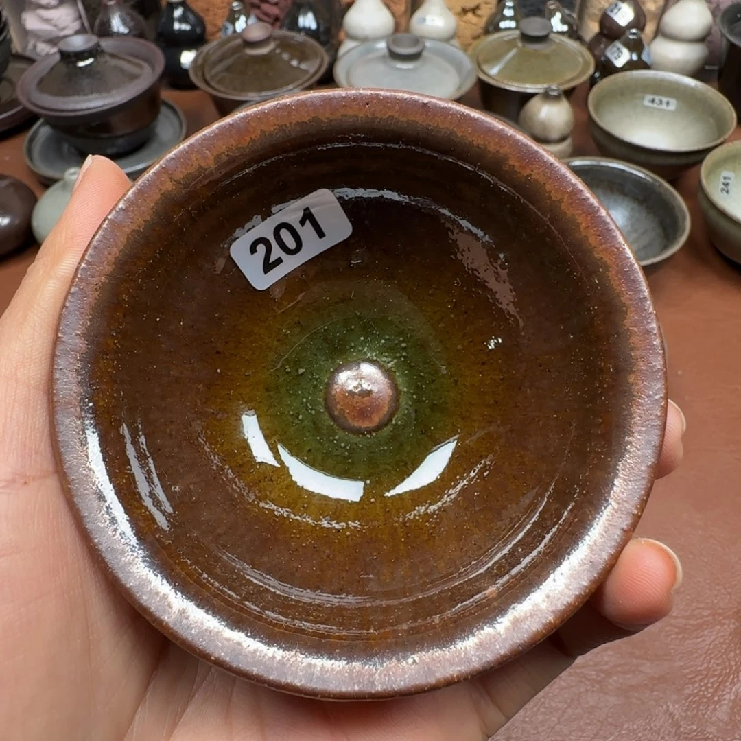 K***L茶盏龙窑柴烧原矿原釉201