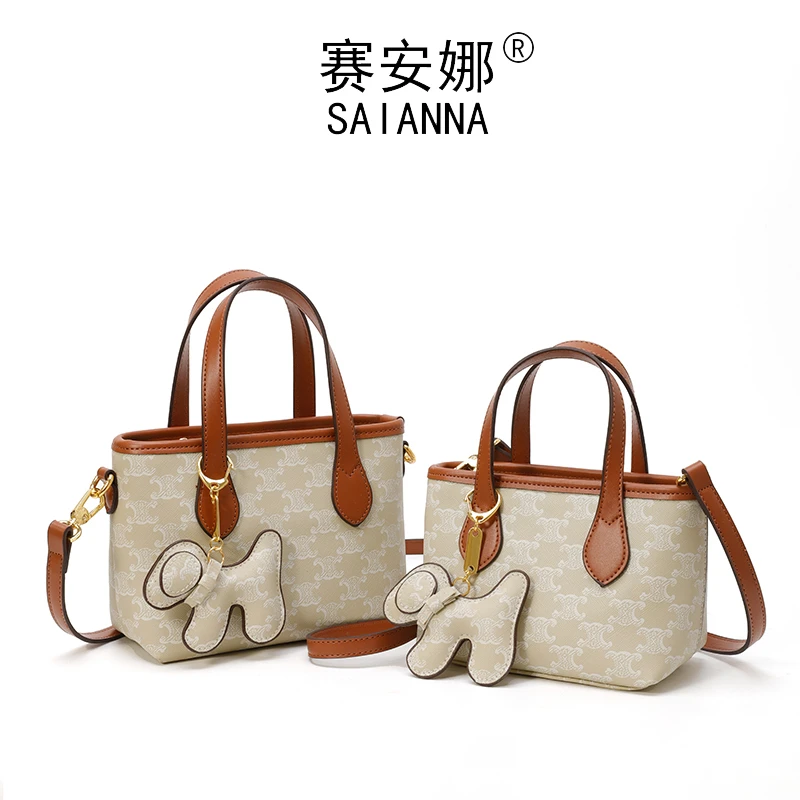 轻奢小众包包女式2025新款超火时尚菜篮子包洋气百搭单肩斜挎小包