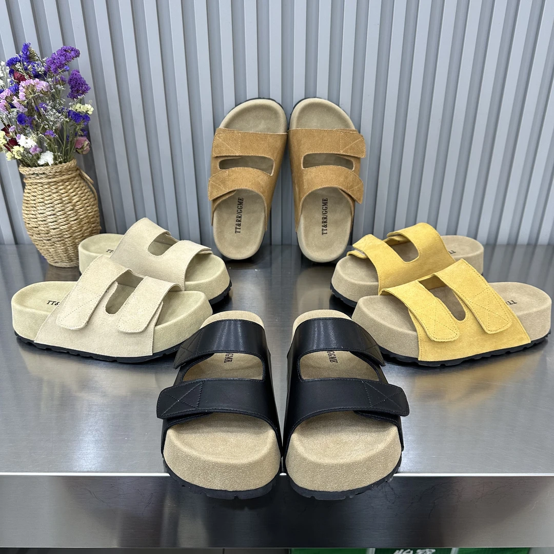 女士女鞋女款时尚休闲舒适百搭夏季透气外穿厚底轻便露趾潮流潮鞋