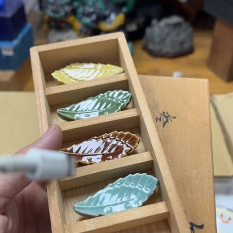 瓷片摆件工艺品瓷器摆件777