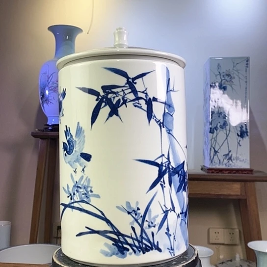 【闪购商品】景德镇陶瓷家用摆件大**刷