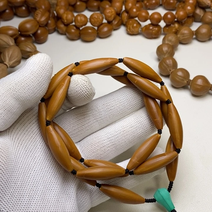 橄榄核手串/手链橄榄核柳叶脖挂0.9➕