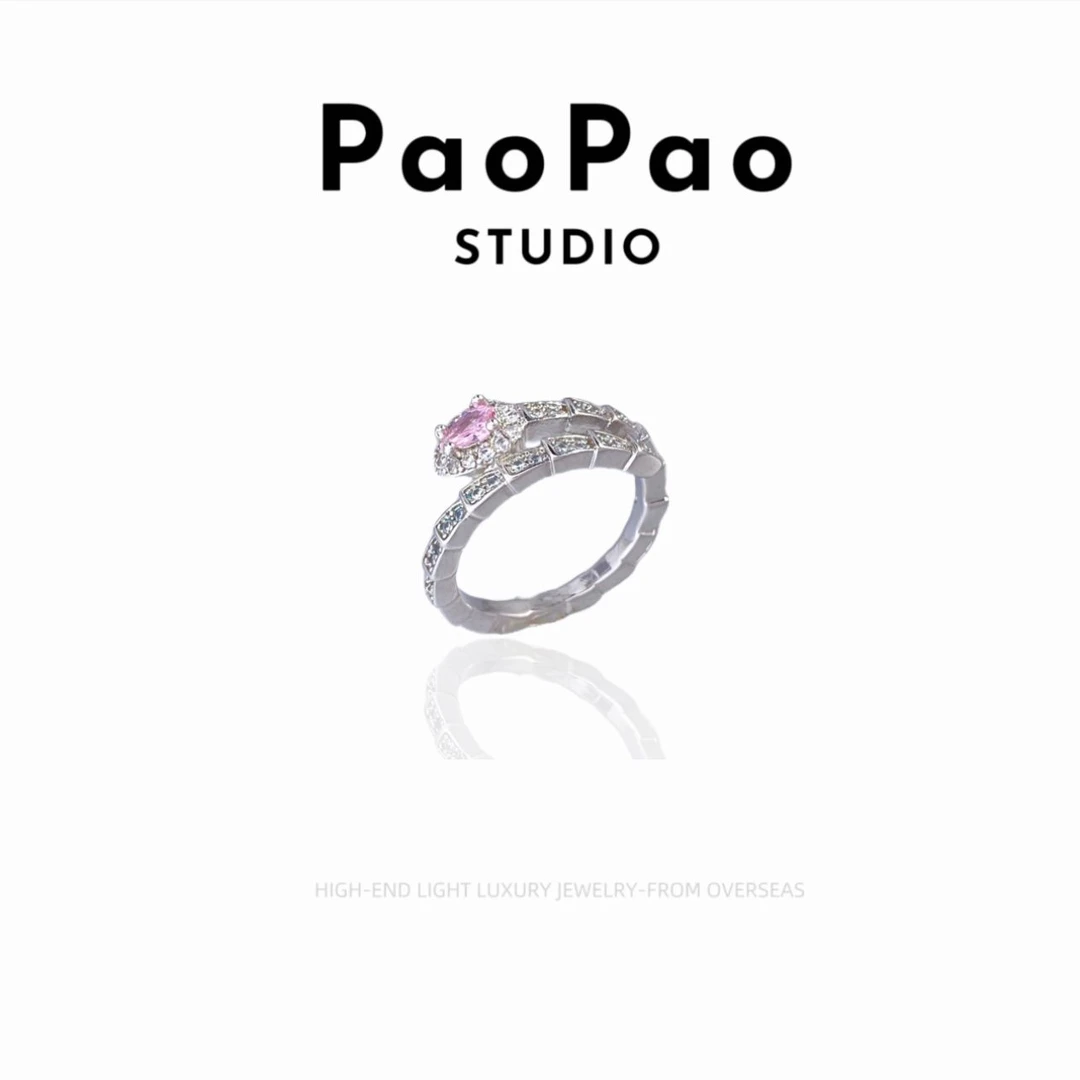 【宝红灵蛇】可调节戒指CHANGE X设计师款高定GP715