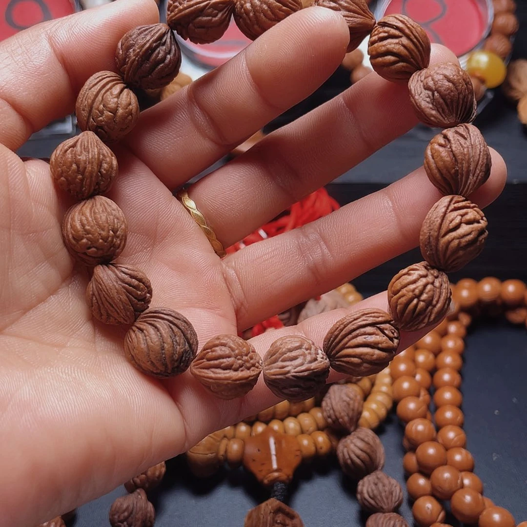 桃核手串x*a秦岭桃枭