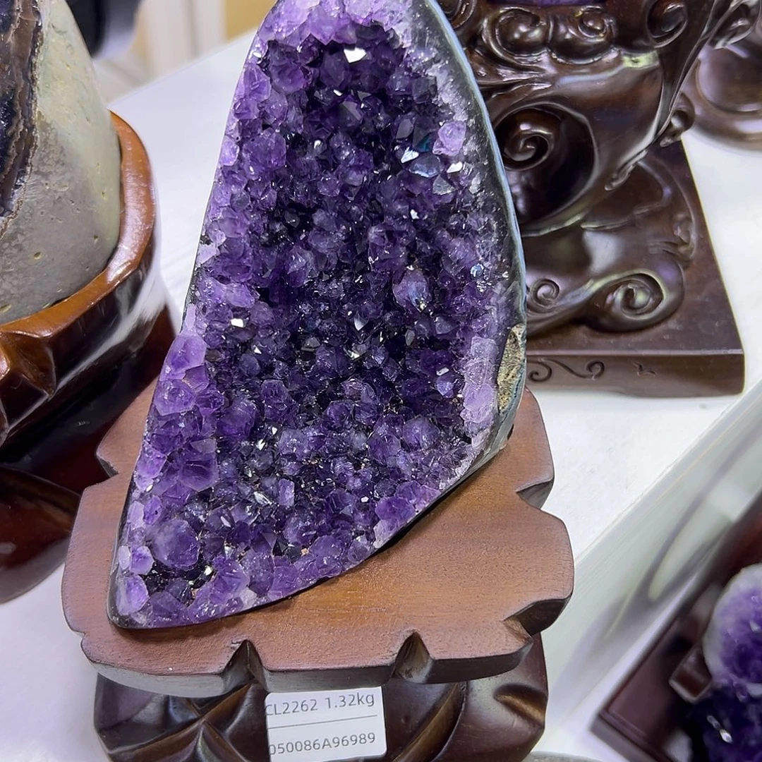 未镶嵌大型摆件（非配饰）紫晶