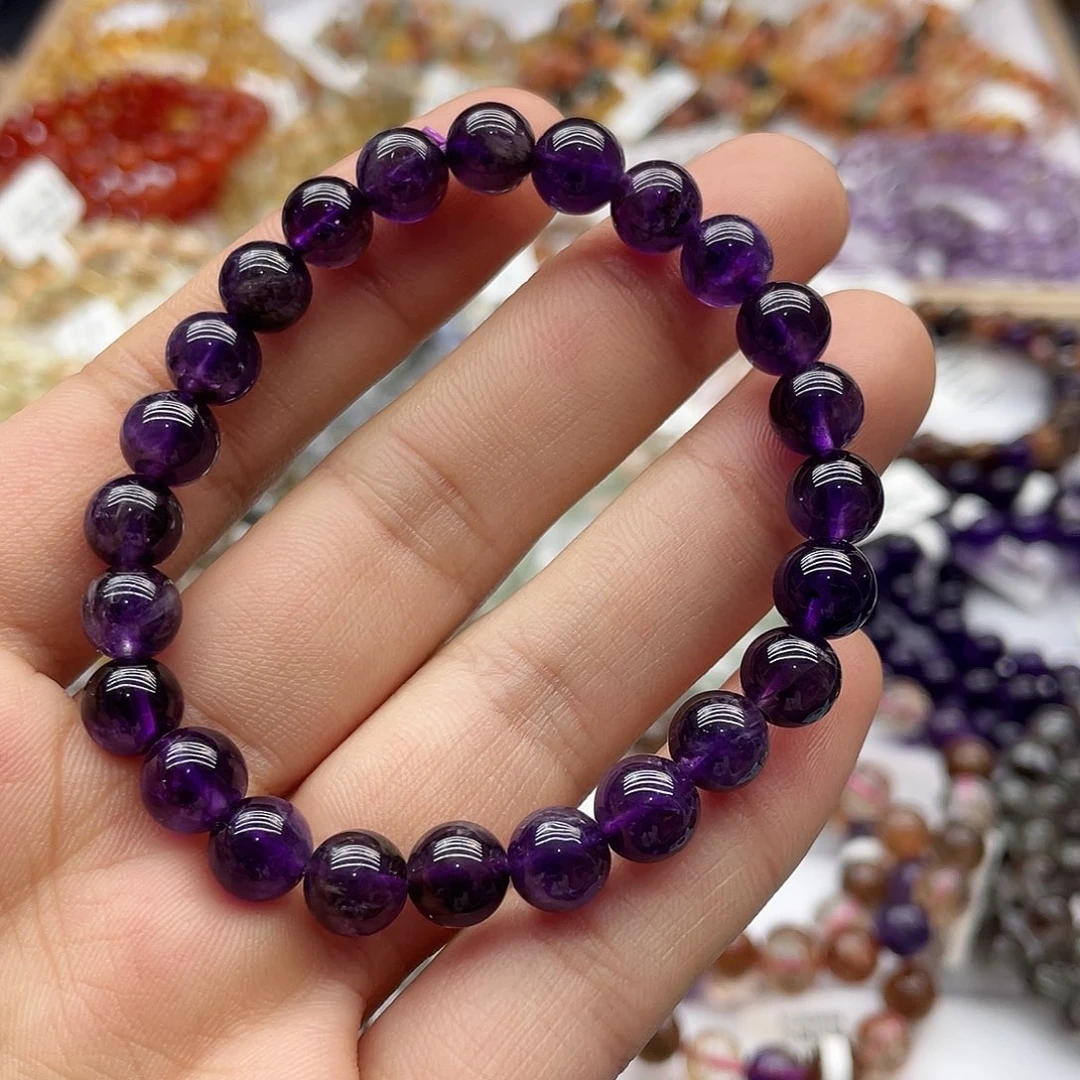 水晶手链未镶嵌多样性发货