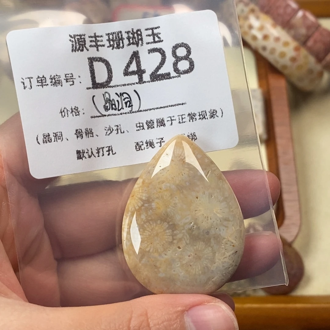 ****️硅化玉未镶嵌颈饰