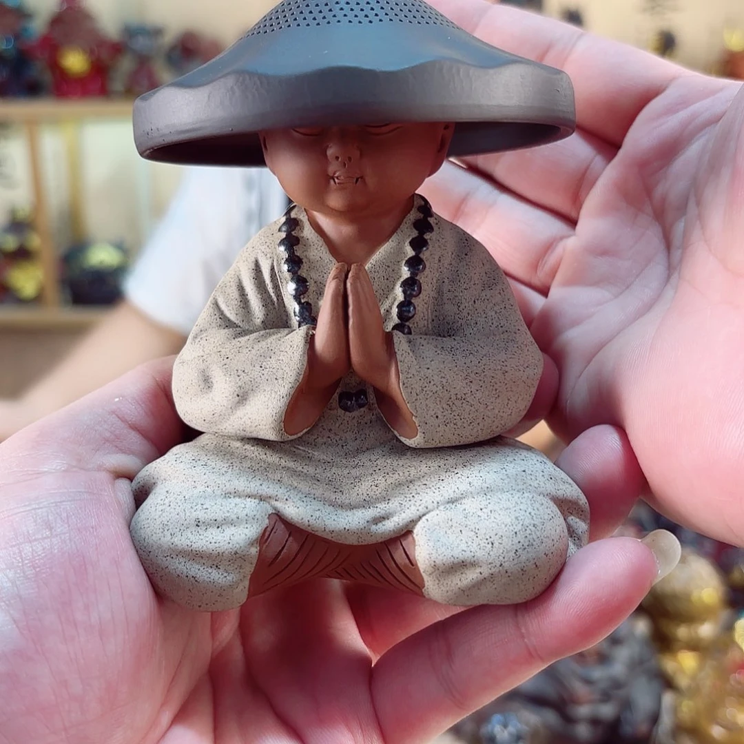 紫砂茶宠紫陶树脂茶宠摆件