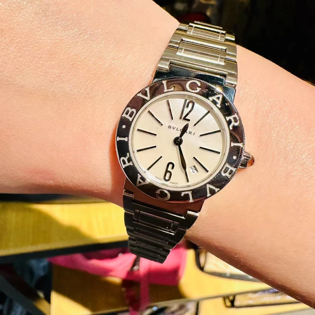 95新 BVLGARI/宝格丽 石英,26毫米,精钢,250205030