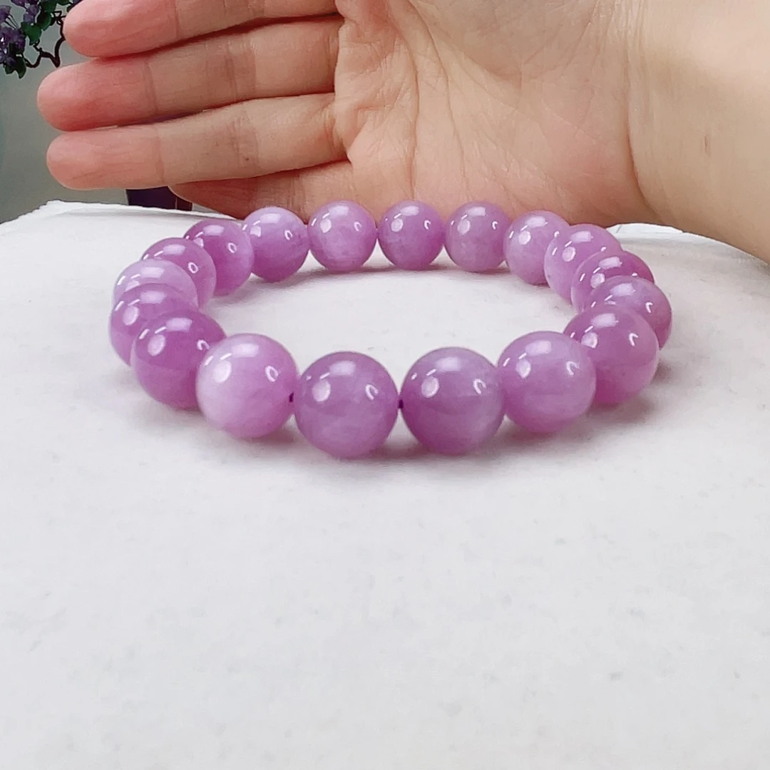 辉石手链未镶嵌紫锂辉11.6