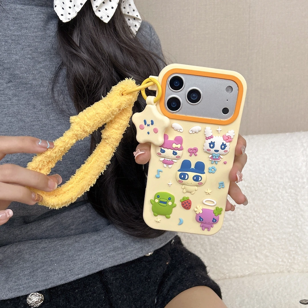 拓麻歌子合集适用iPhone17手机壳立体硅胶苹果16防摔15软壳可爱