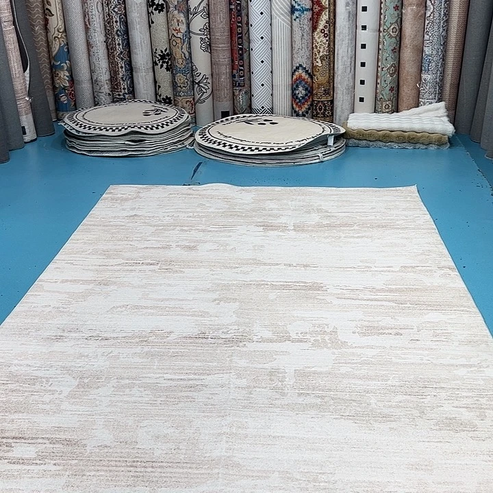 混纺200×300误差±1-3cm精编细砂仿羊绒棉布底微瑕