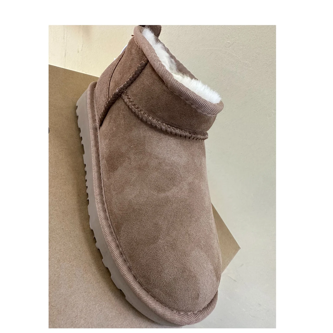 加绒加厚百搭羊毛雪地靴6109 HD6109