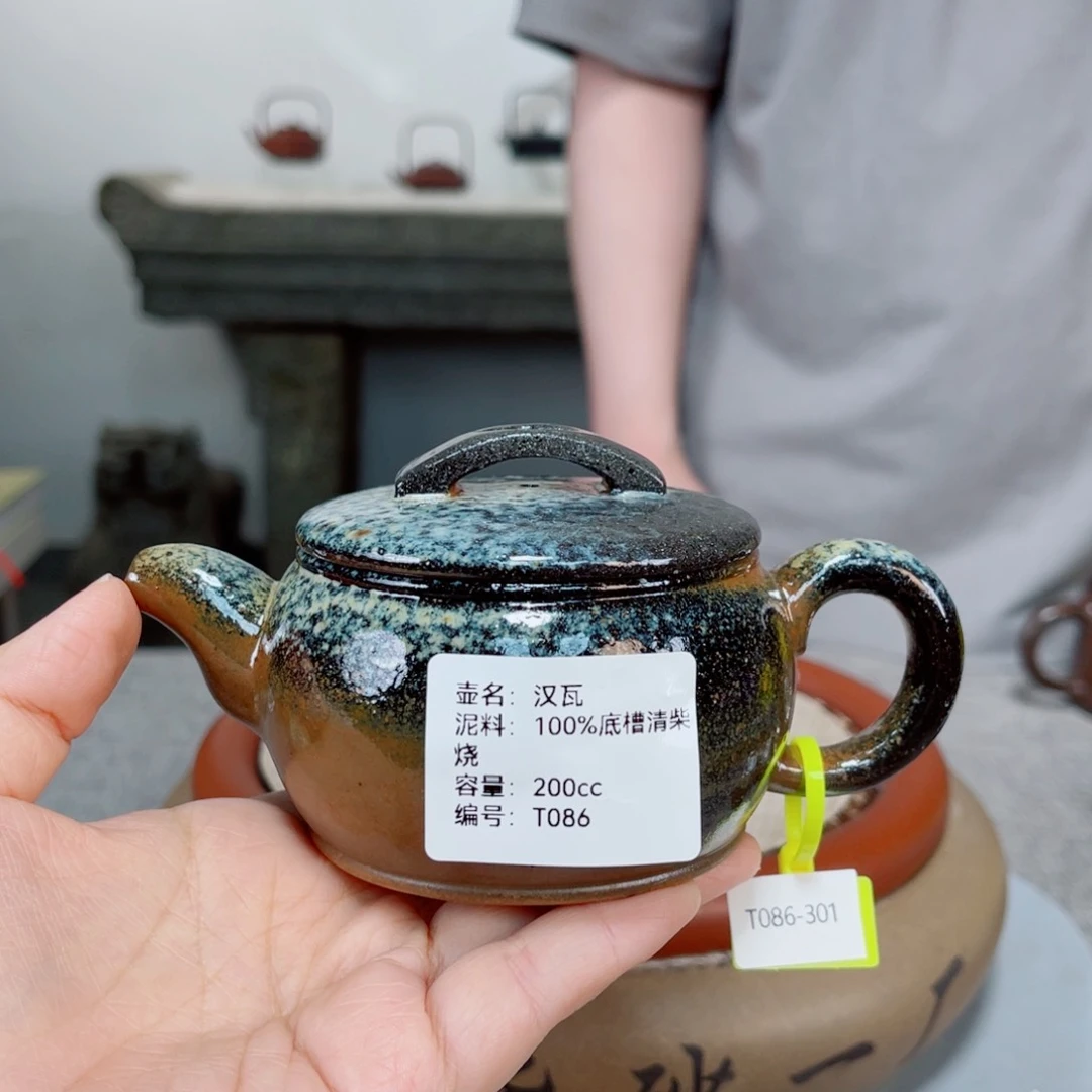 茶壶紫砂紫砂刻绘孤品