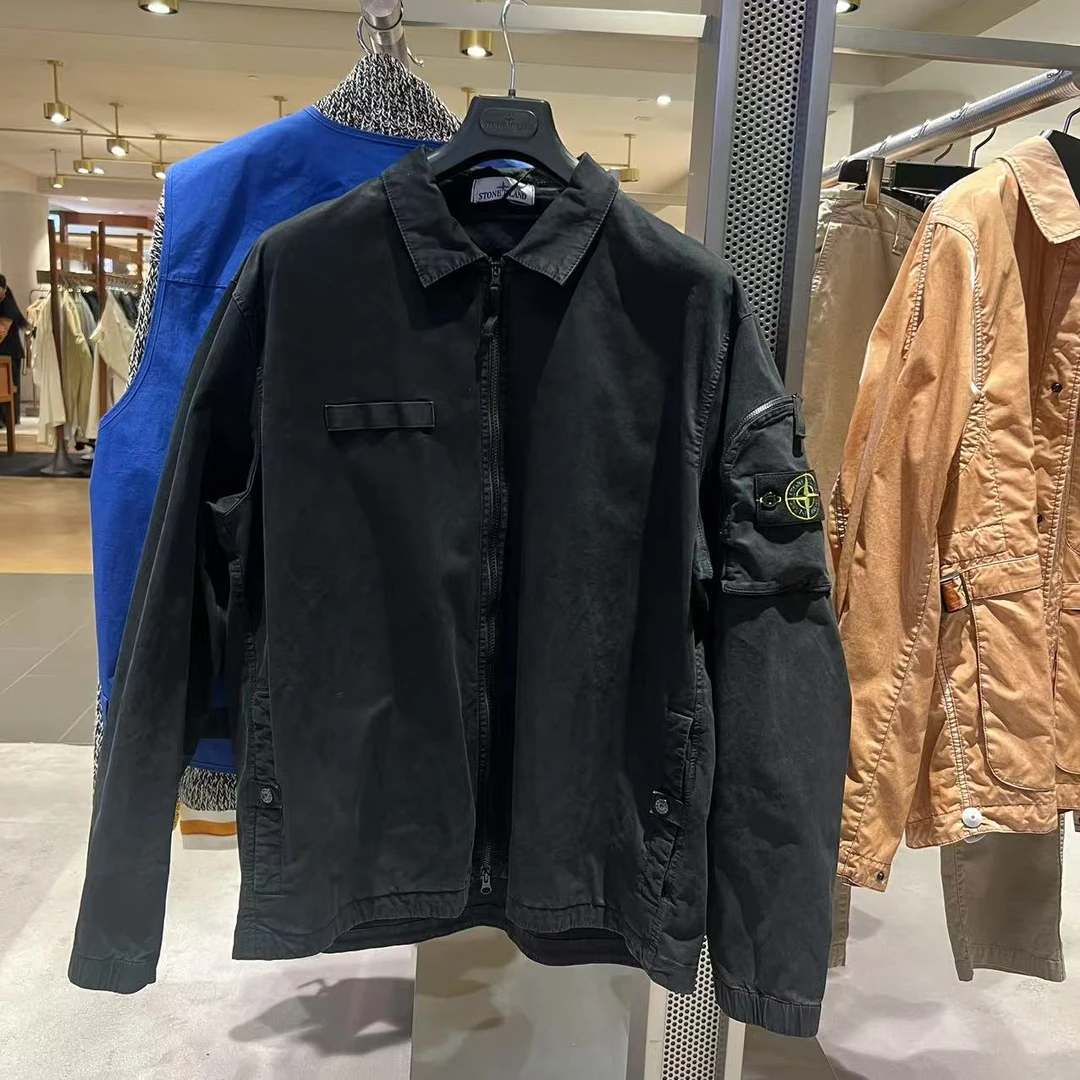 未使用 STONE ISLAND 石头岛/GG/春夏新品男士夹克外套