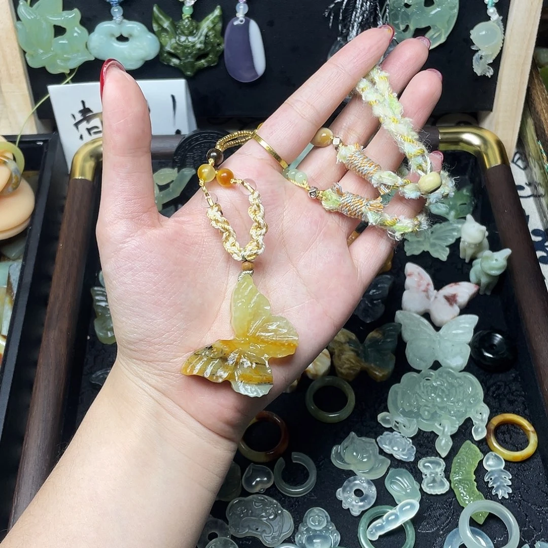 蛇纹石玉未镶嵌颈饰福利