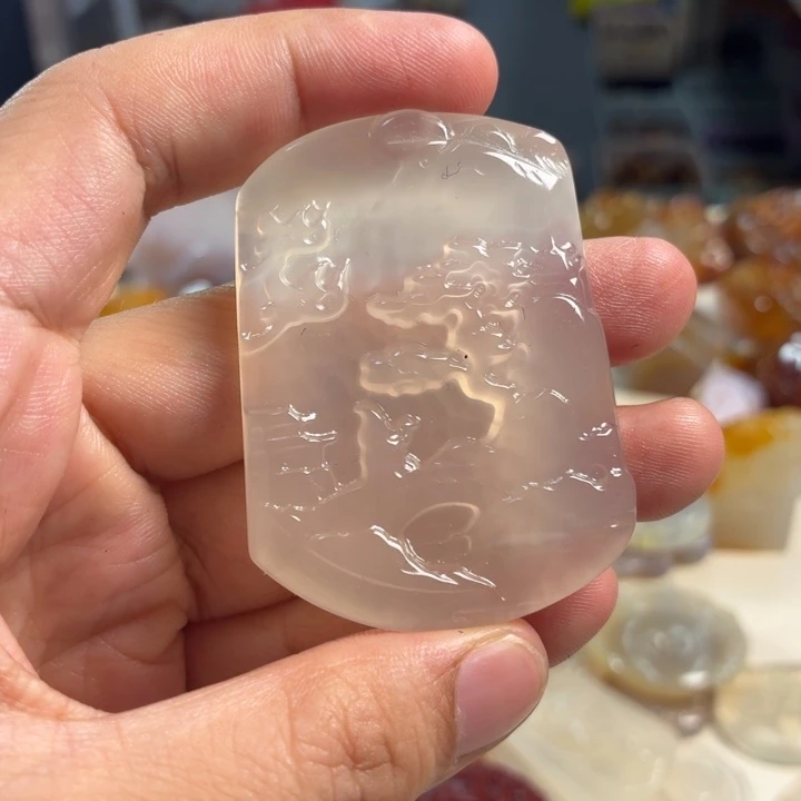 未镶嵌吊坠(不含链)玛瑙/玉髓
