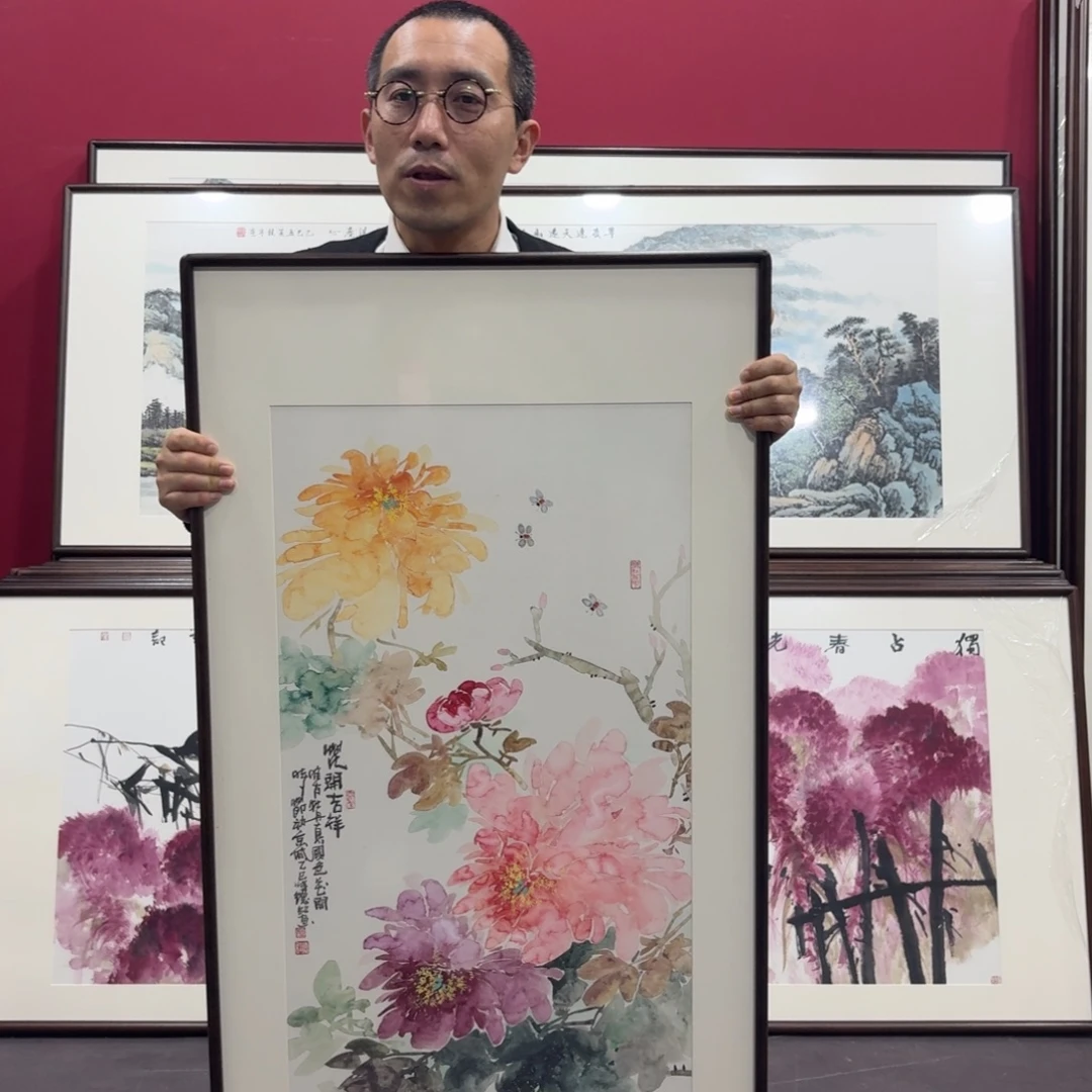 国画手绘作品120/60