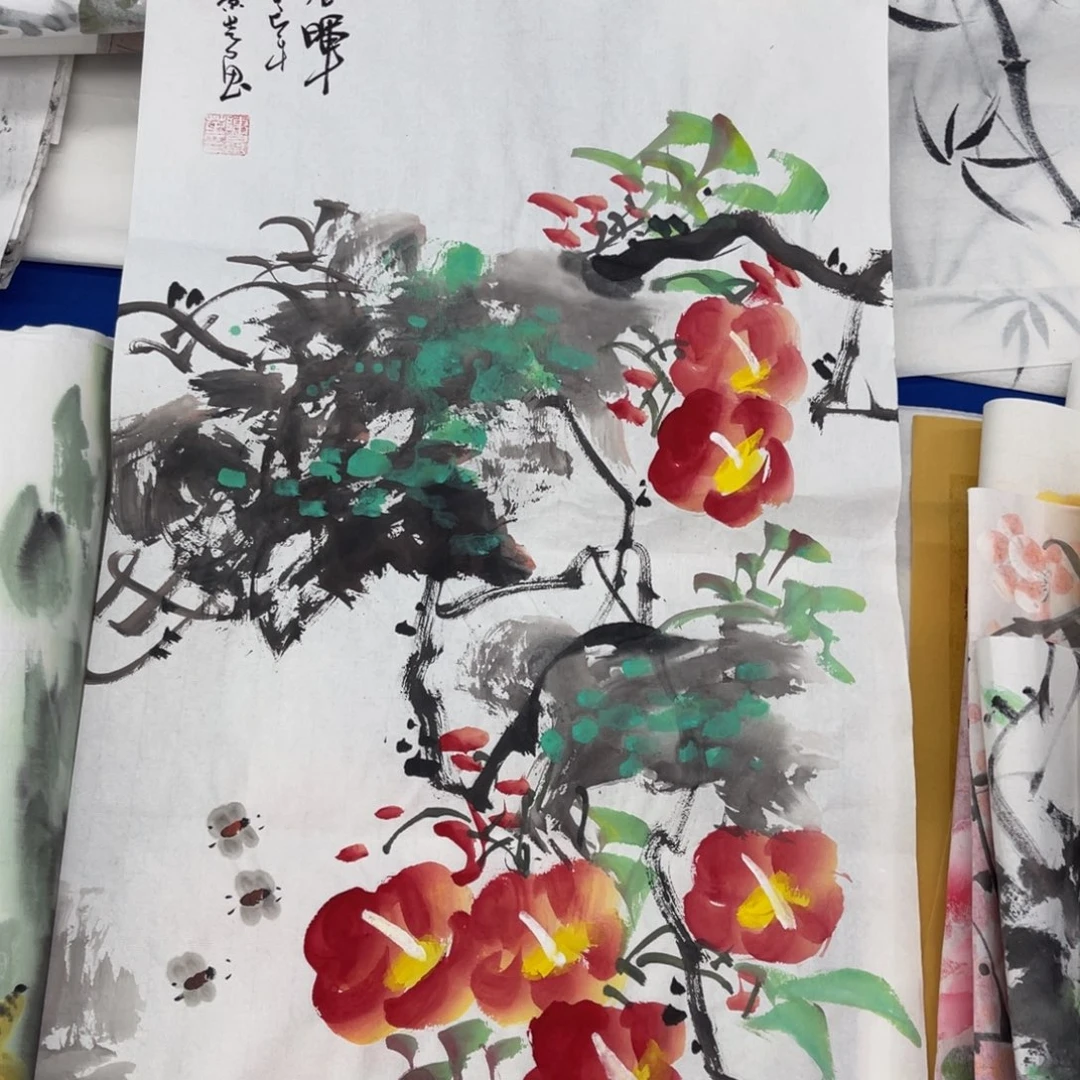 国画纯手绘作品图