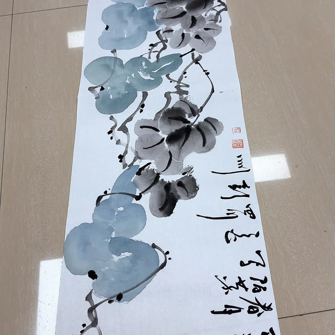 国画国画作品多次