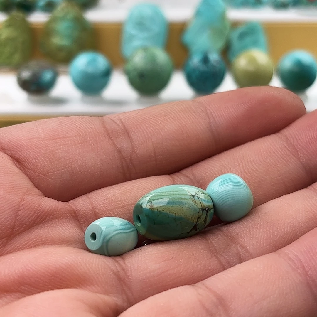 一***河绿松石未镶嵌配饰