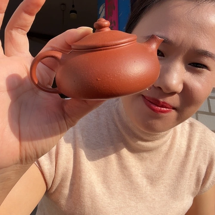 茶壶紫砂原矿降坡汉江130cc