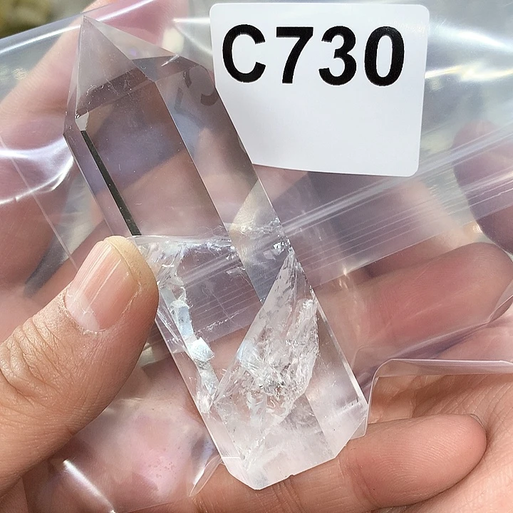 水晶天然水晶柱子C730未镶嵌N****嬉