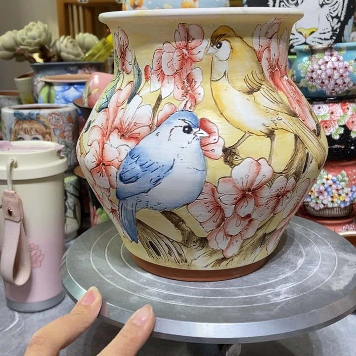 景德镇艺术手绘作品