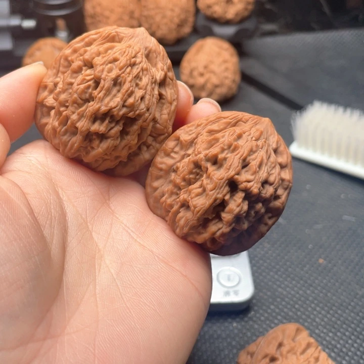 核桃手串/手链o***生虎头42尺全品无修