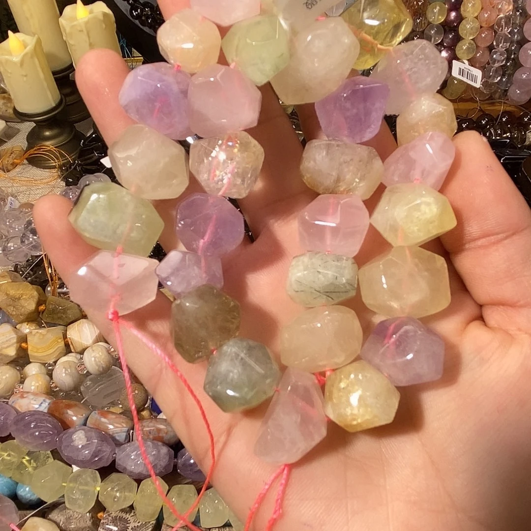 玛瑙/玉髓散珠多宝