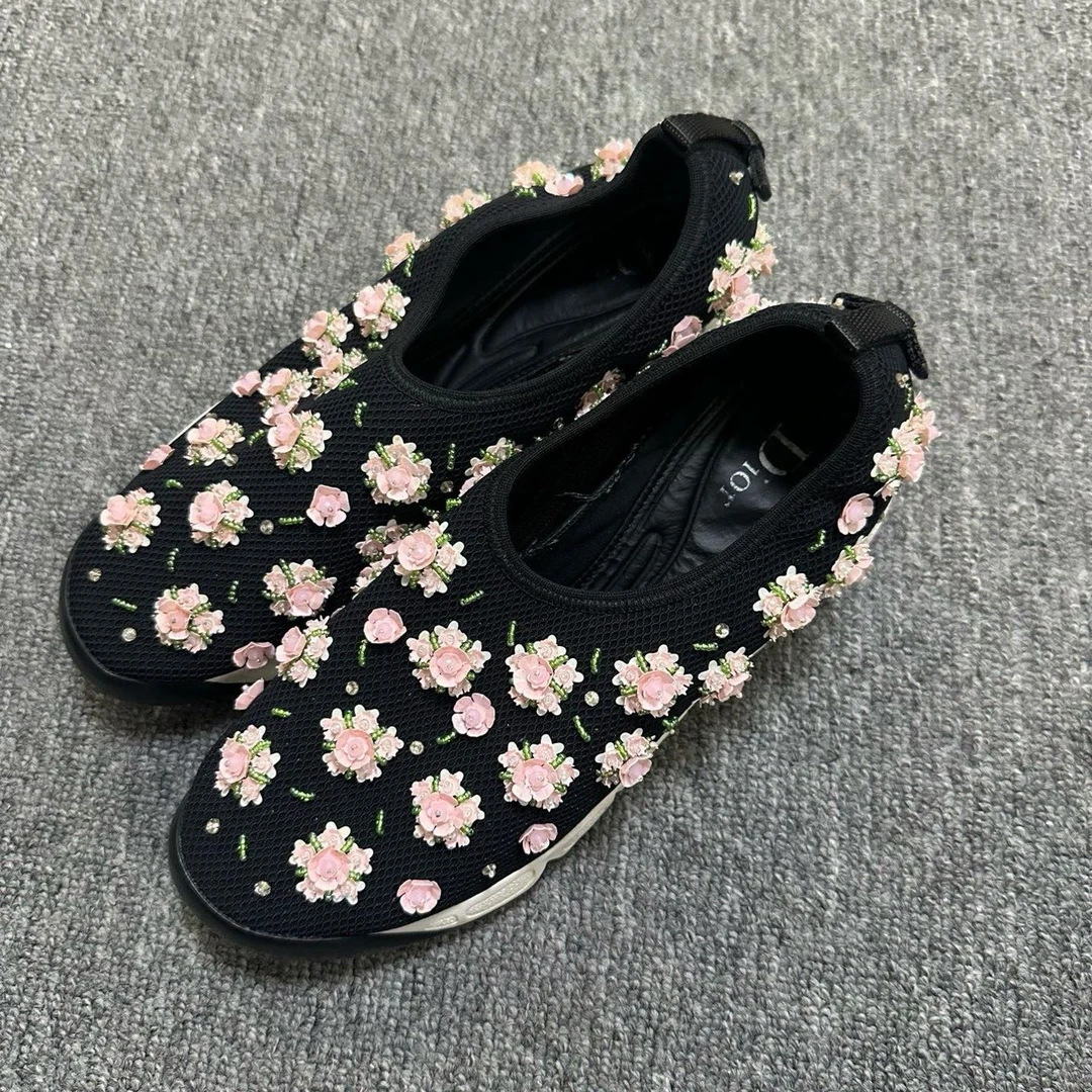 95新 DIOR/迪奥 舒适百搭低帮生活休闲鞋  37码/13296