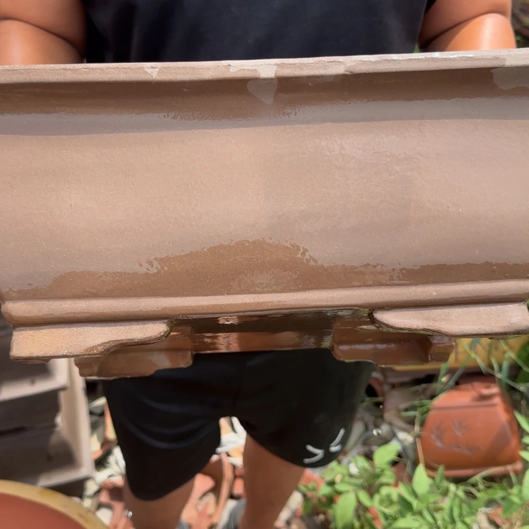 紫砂花盆口径33.23.13口径