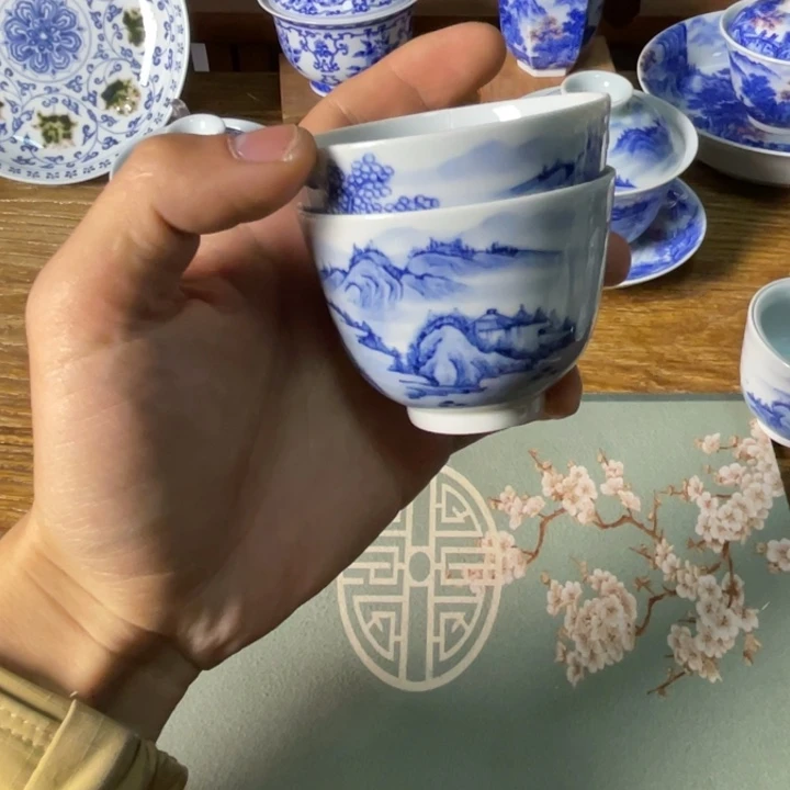 林*离景德镇陶瓷青花zuu r b